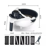 Multifunctional Vegitable Cutter - Safe & Easy Chopping Tool